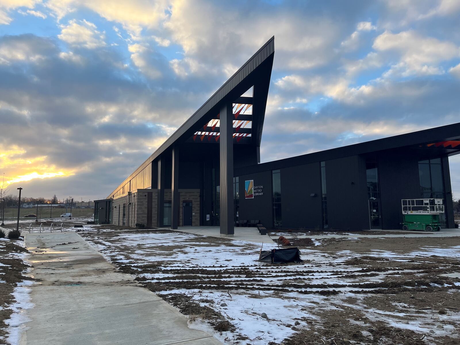 The Dayton Metro Library's West Branch opens Monday, Feb. 7. The branch is located at  300 Abbey Ave. in West Dayton. CORNELIUS FROLIK / STAFF