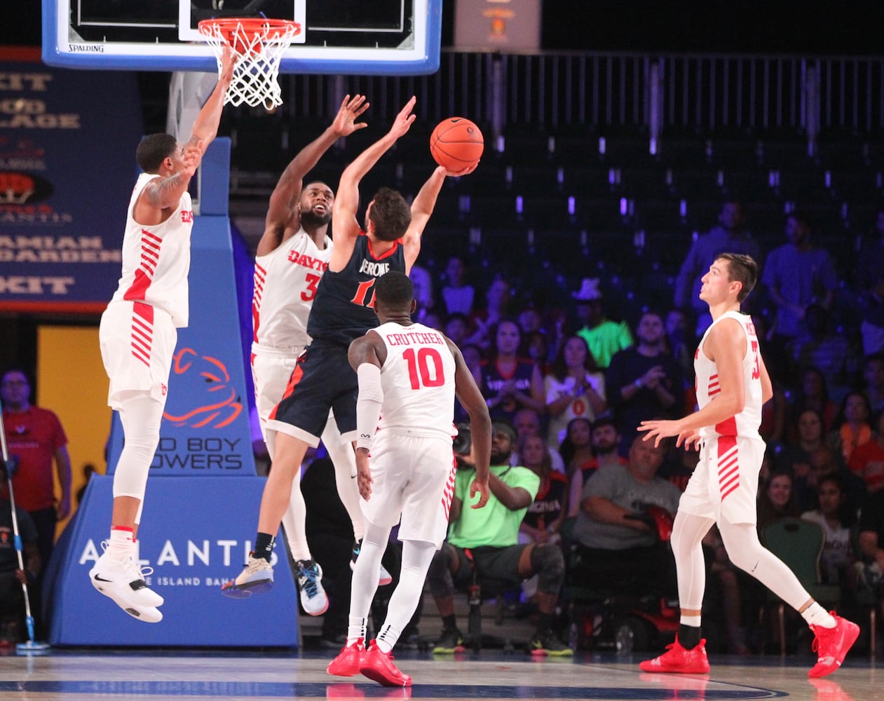 Photos: Dayton Flyers fall to Virginia in Battle 4 Atlantis semifinals