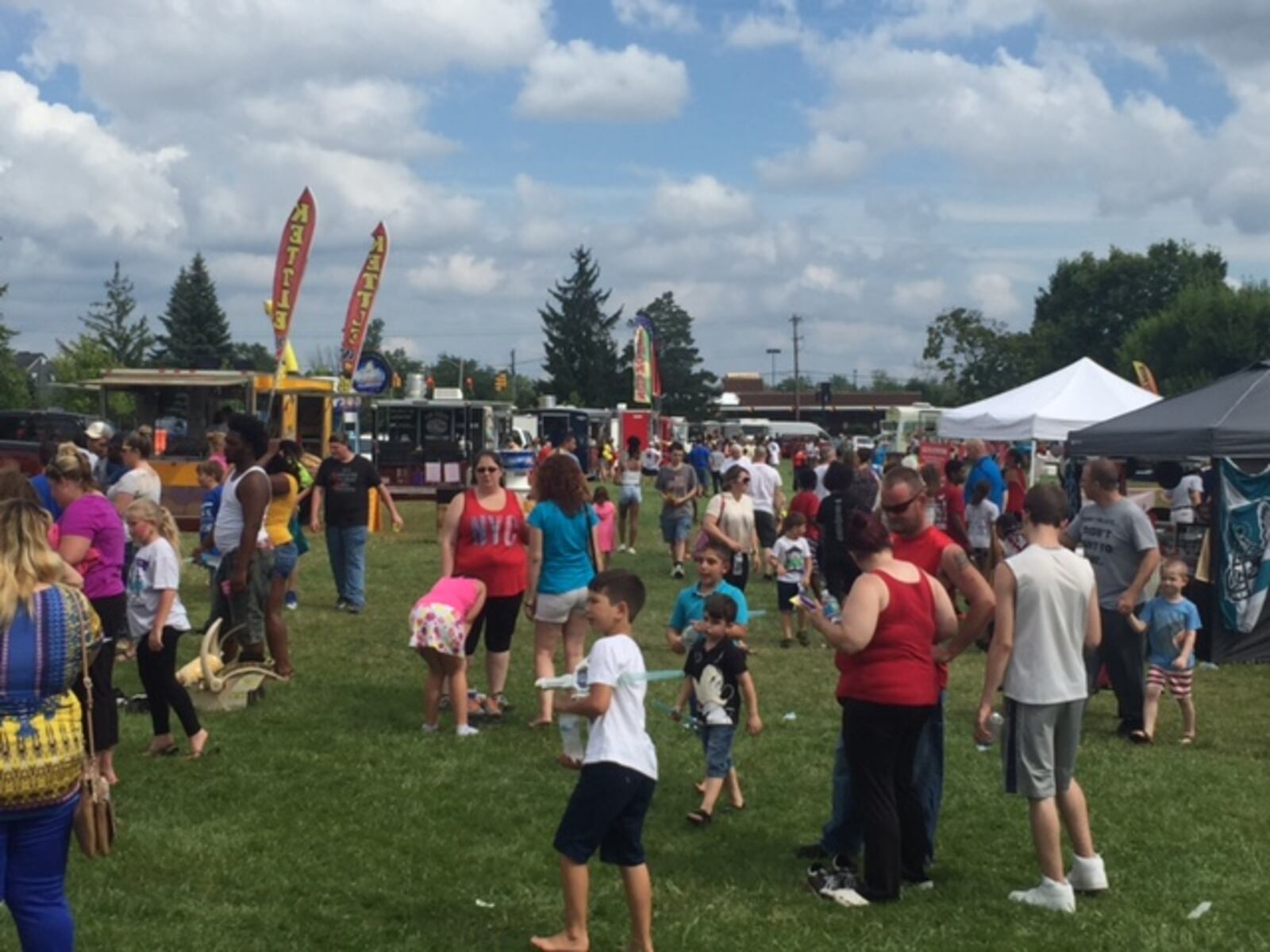 Star Spangled Heights, the Independence Day celebration in Huber Heights, kicked off Saturday, July 1, 2017, with a parade followed by a car show, food truck rally and live entertainment at Thomas A. Cloud Park. The highlight of the event is the Rozzi's Famous Fireworks show at dusk.