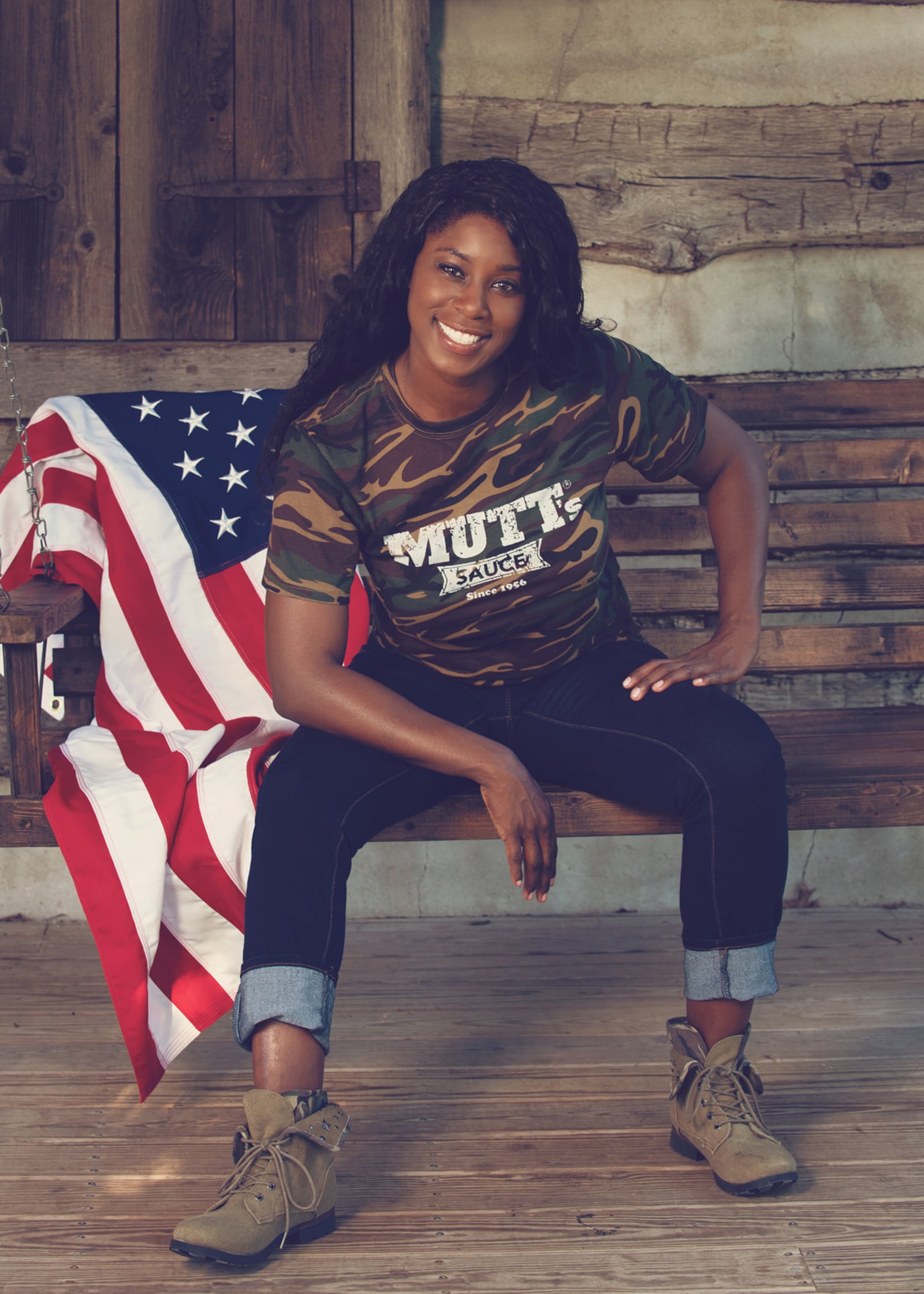 Charlynda Scales served in the Air Force for 11 years and now owns Mutt's Sauce LLC. Her grandfather left her the only remaining paper copy of his secret sauce recipe when he passed away in 2005. CONTRIBUTED