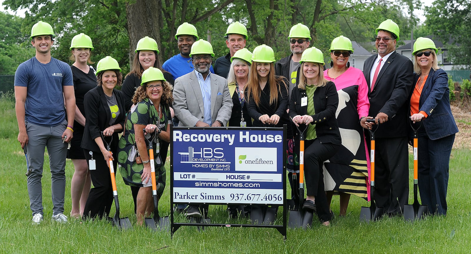 OneFifteen, a substance use disorder treatment center, began construction on its new affordable living house off of Hopeland Street in the Carillon neighbor, Tuesday, May 7, 2024. The house will be able to support about five people in recovery. MARSHALL GORBY\STAFF