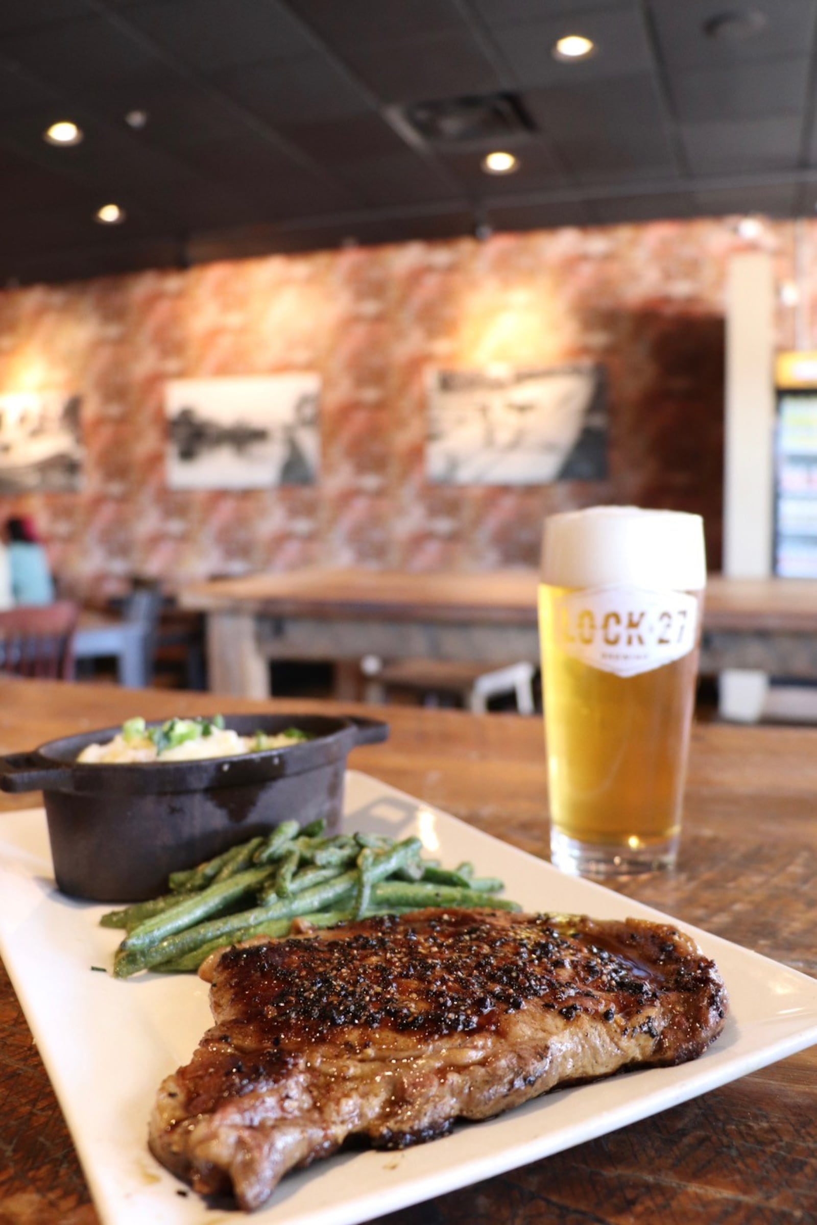 Lock 27 Brewing's Centerville space, located at 1035 S. Main Street, will now be known as Lock 27 Brewing Restaurant. The restaurant will focus on food and cocktails.