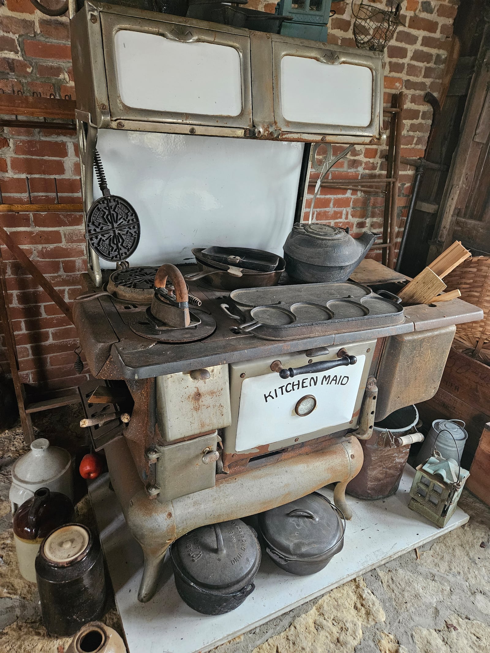 The original summer kitchen at the Long-Romspert Homestead. CONTRIBUTED