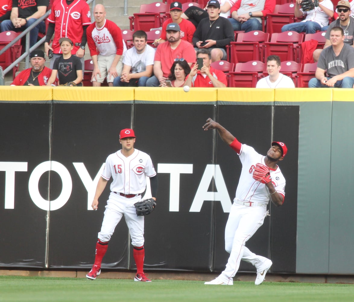 Photos: Nick Senzel makes big-league debut with Reds