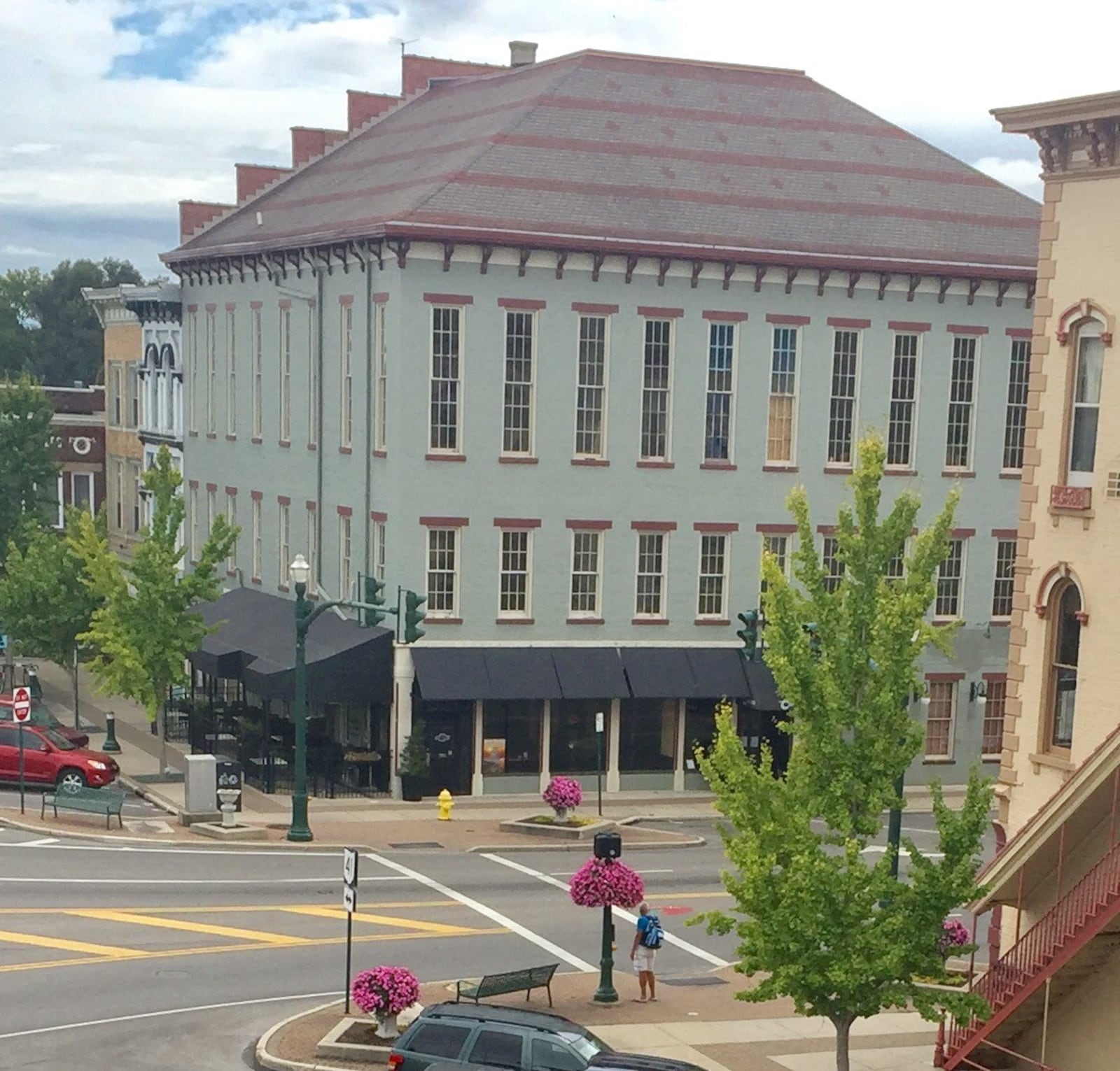 Dye Building, 5 S. Market Street in downtown Troy. STEVE BAKER / STAFF