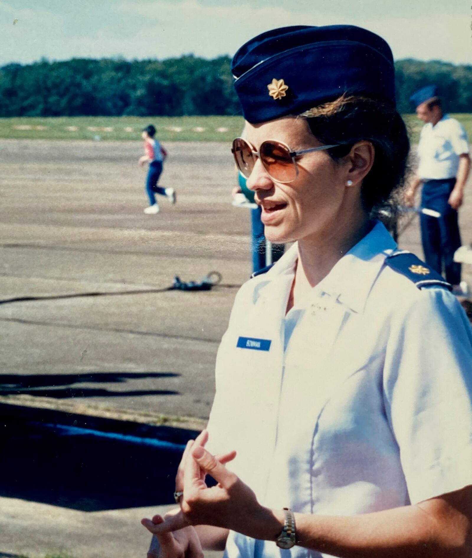 Maj. Peggy Bowman was the public affairs director at Arnold Air Force Base in the early 80s. In one of her roles, she was spokesman to local and national news media for testing activities and a performance of the USAF Thunderbirds. CONTRIBUTED 