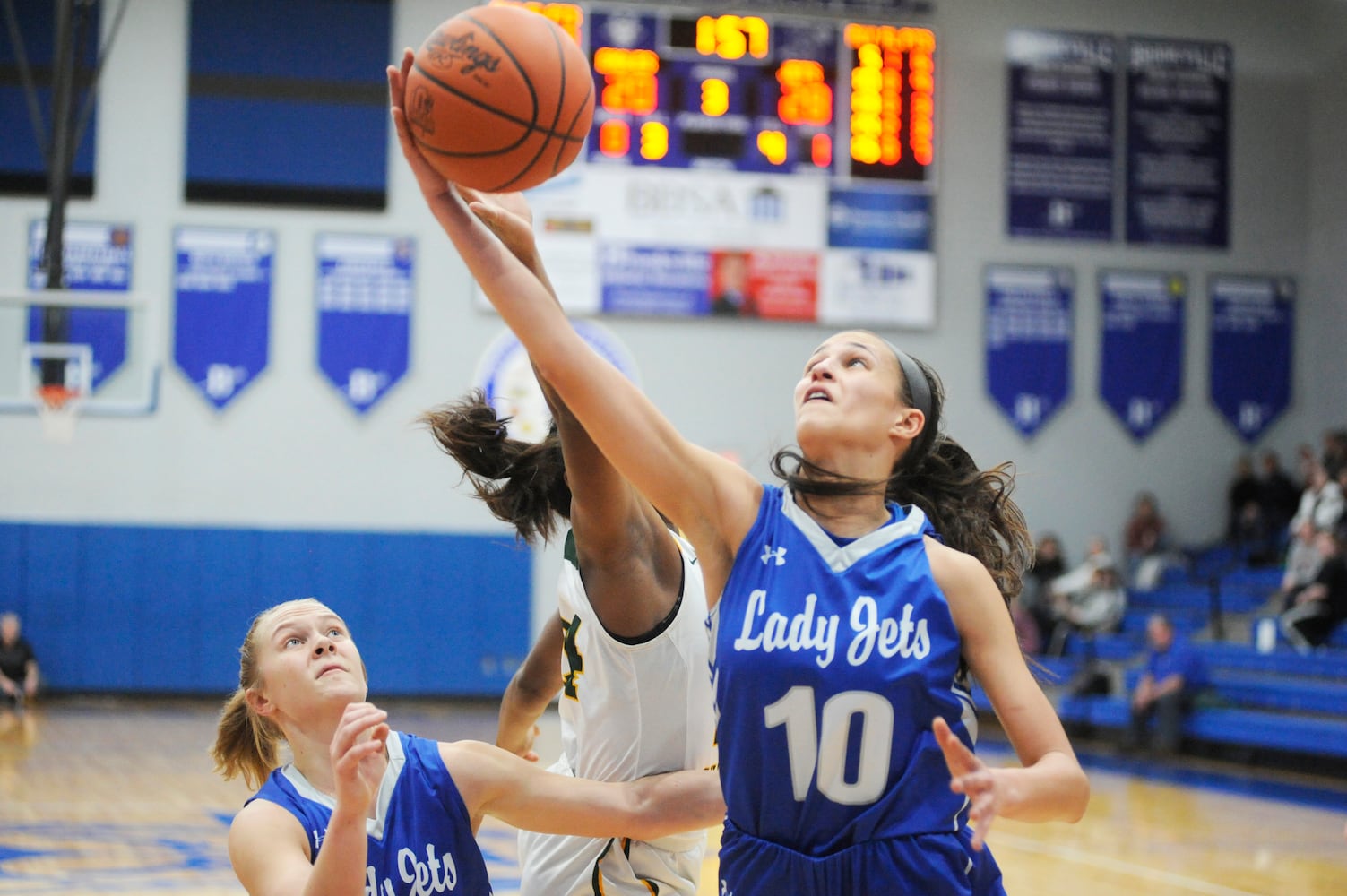 PHOTOS: Franklin Monroe vs. Troy Christian girls basketball