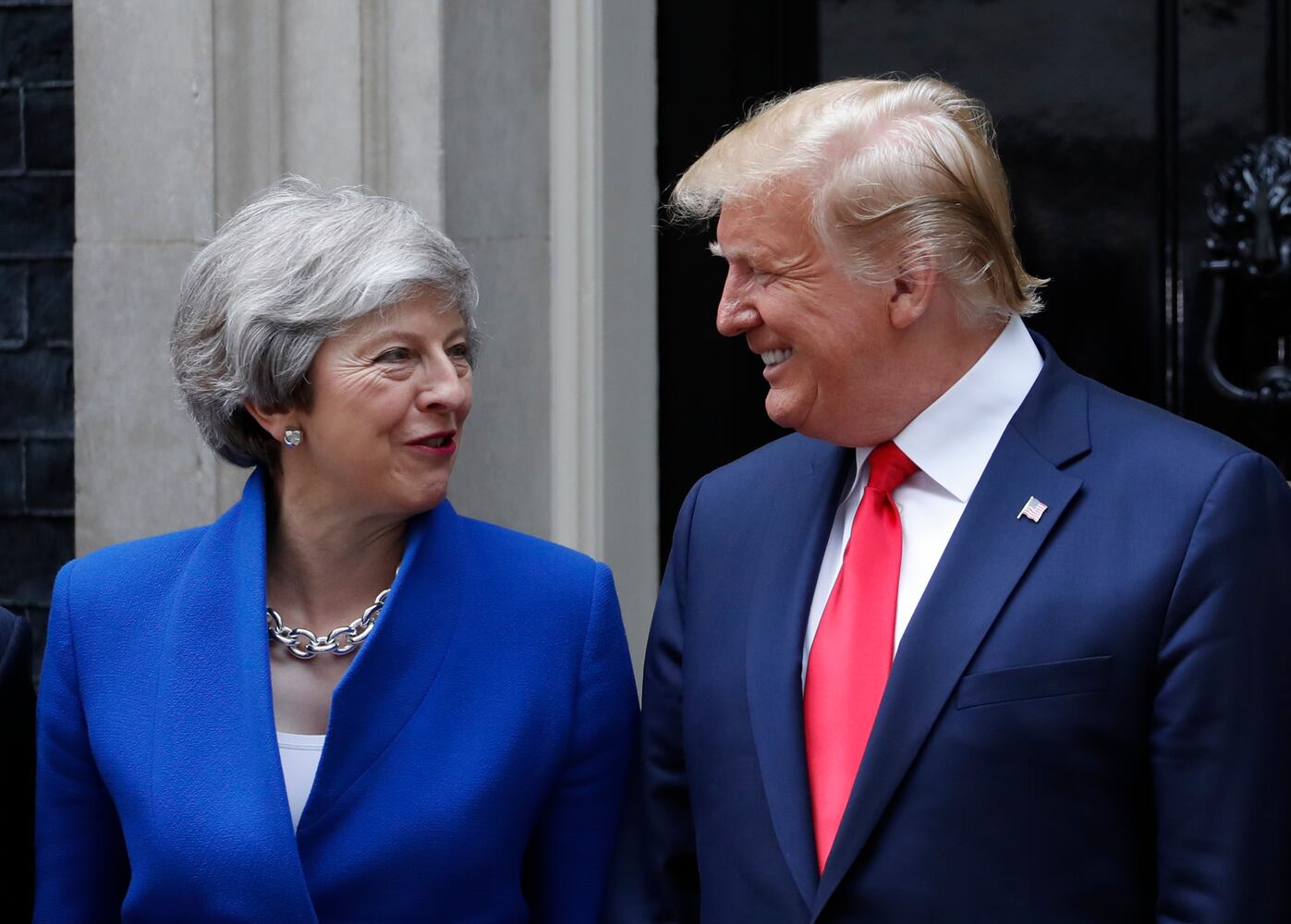 Photos: Trump arrives in United Kingdom for 3-day state visit