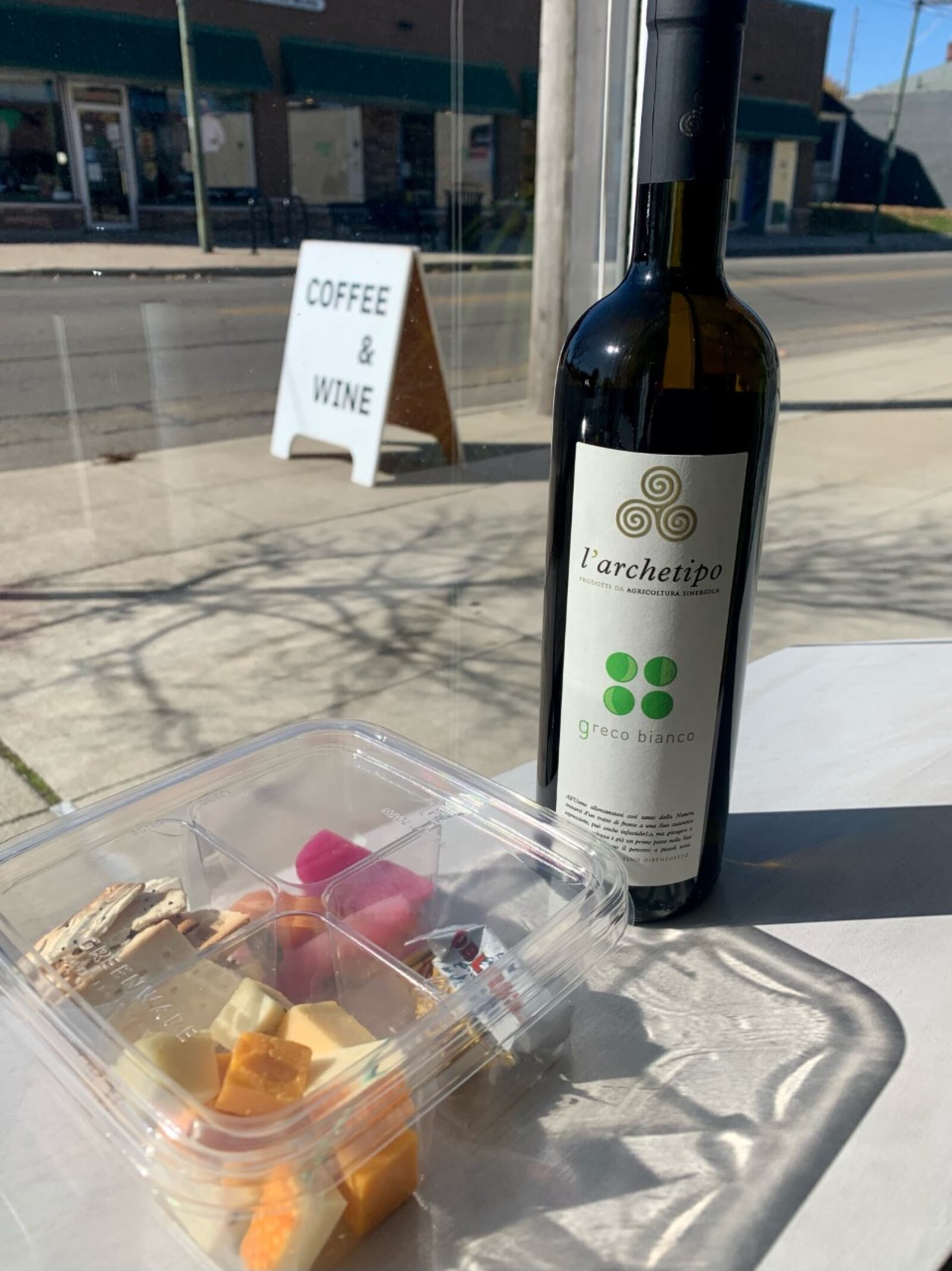 Press Coffee has begun selling wines at its Belmont location. CONTRIBUTED