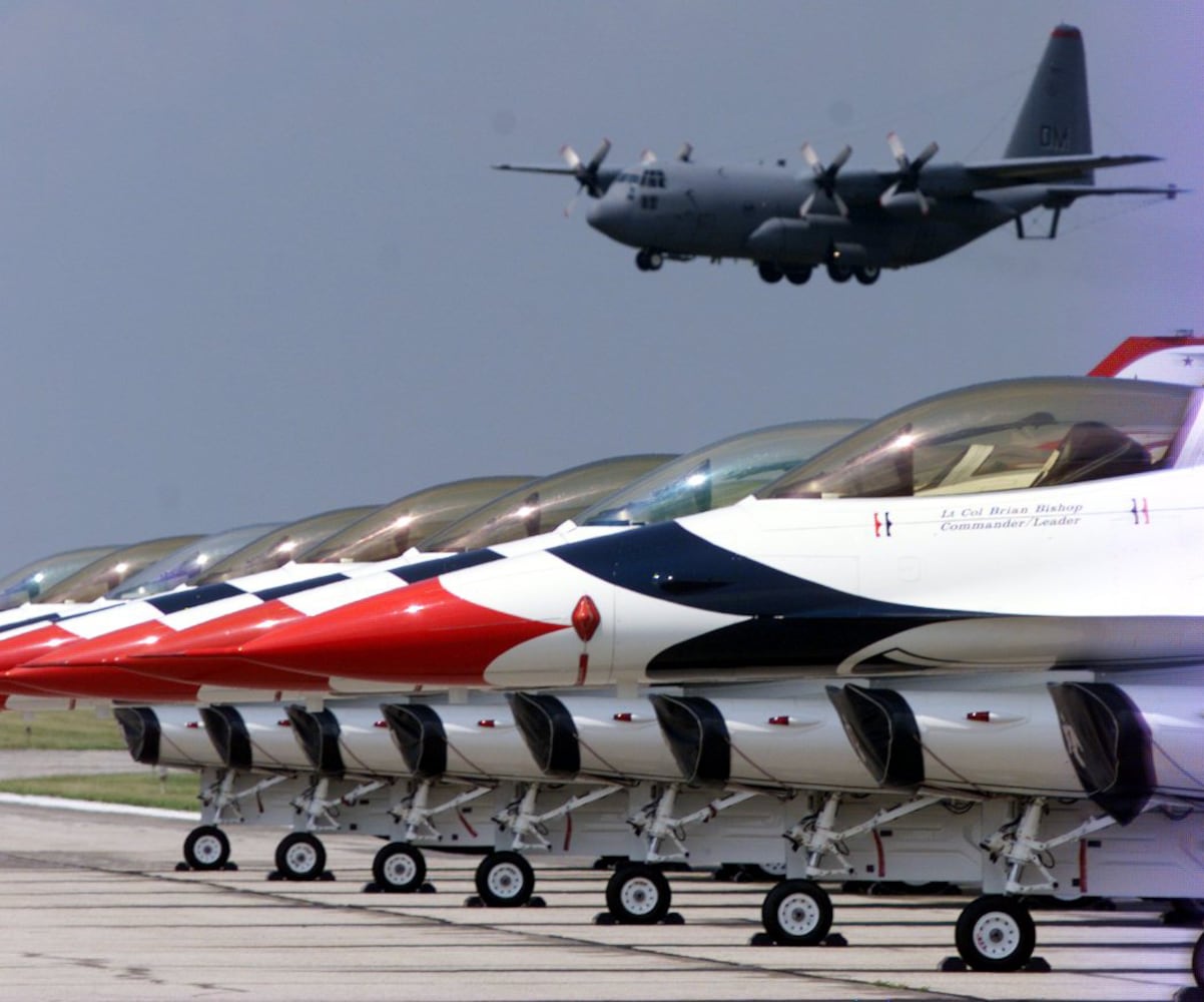 Dayton air show through the years