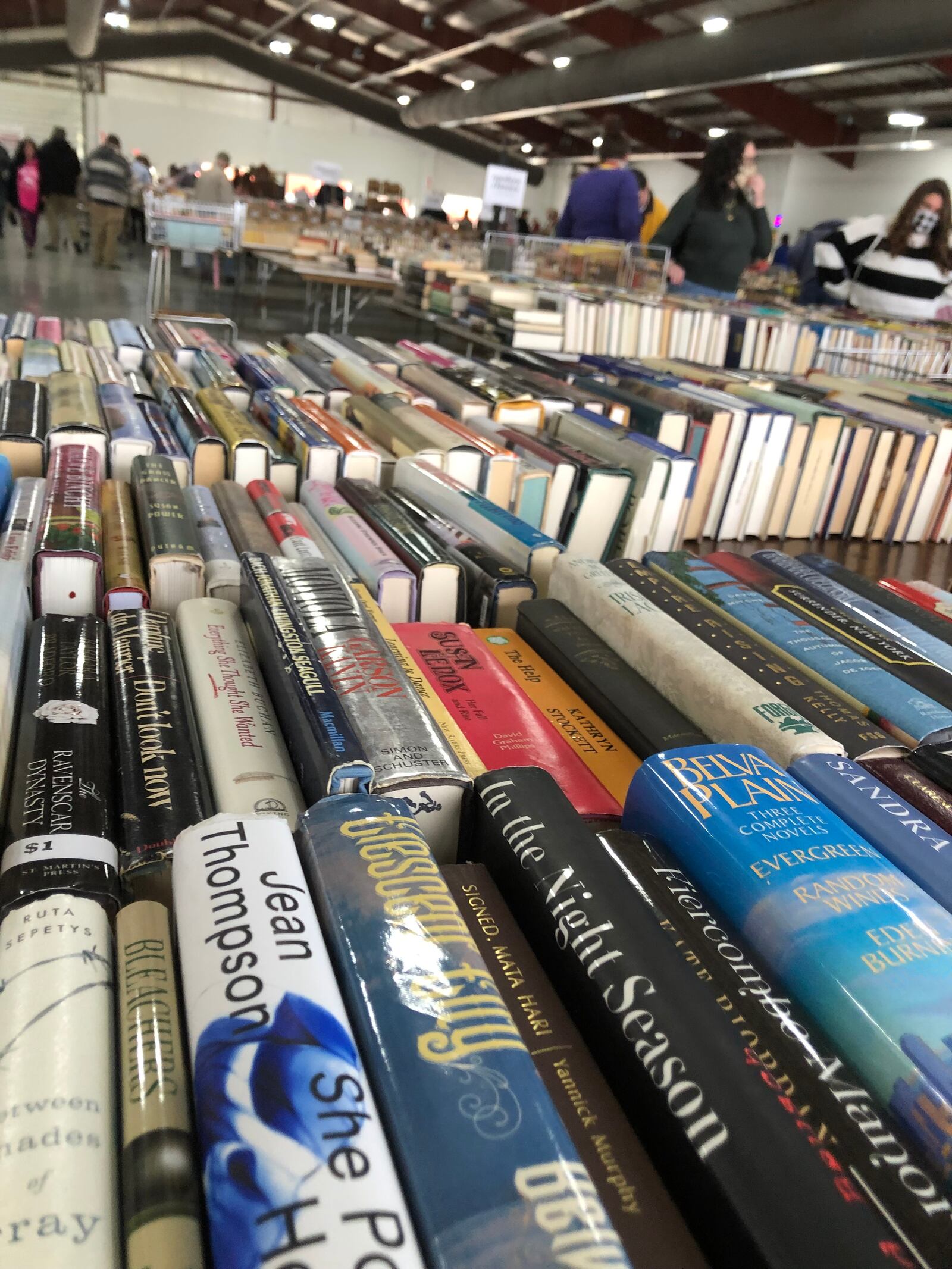 The Dayton Book Fair Foundation is preparing for a huge book sale. All proceeds go to charities in the area.