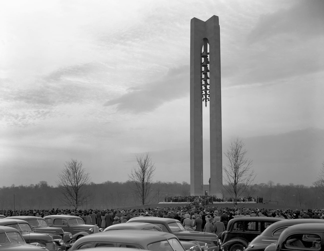 PHOTOS: How the Deeds Carillon came to stand over Dayton and create magnificent views