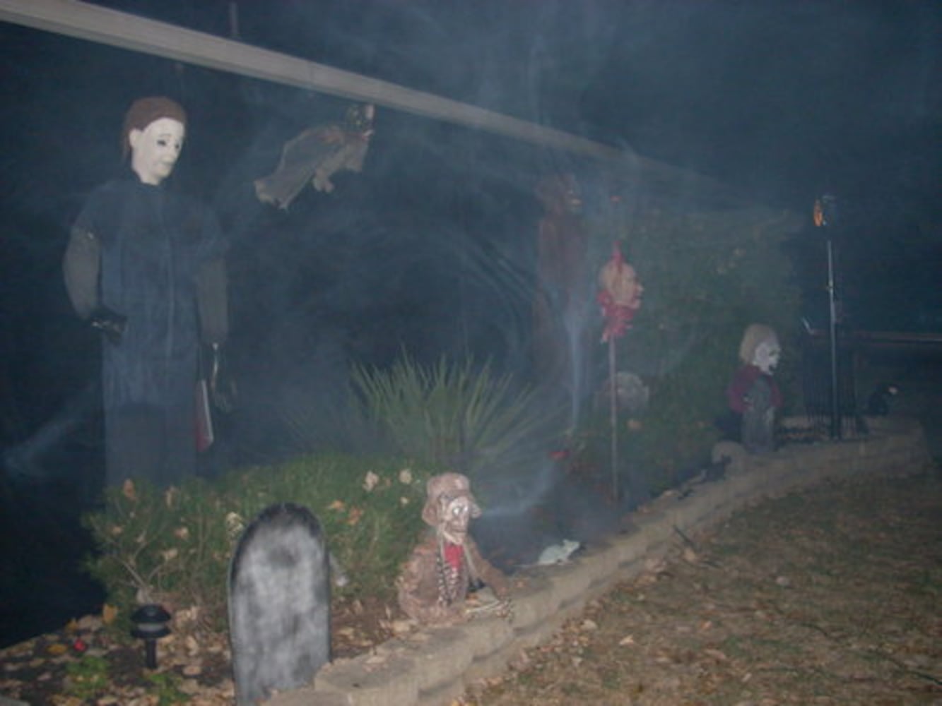 Halloween display in Centerville