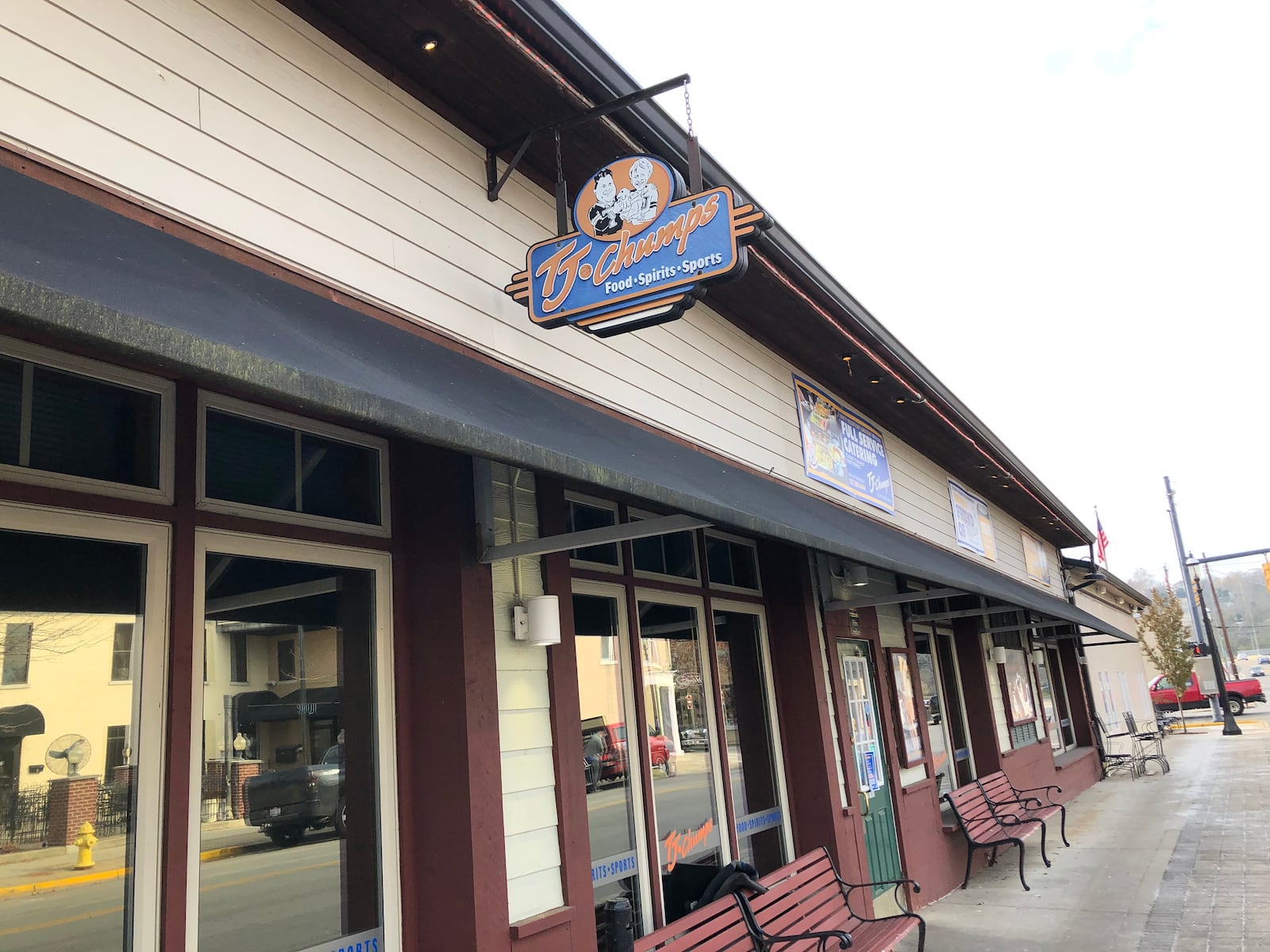 The original TJ Chumps in Miamisburg will reopen today, Nov. 20,  2019 after a two-day interior makeover.