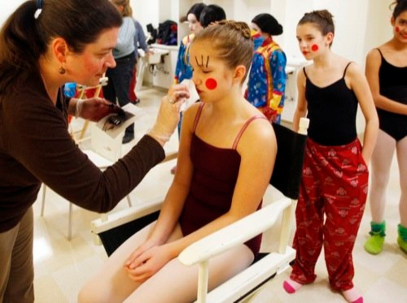 'Nutcracker' rehearsal at Schuster