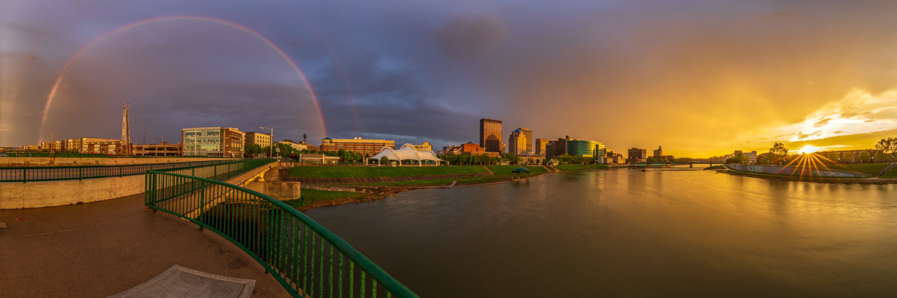 In the Balance: Jeffrey M. Smith, "Dayton Rainbow Skyline"