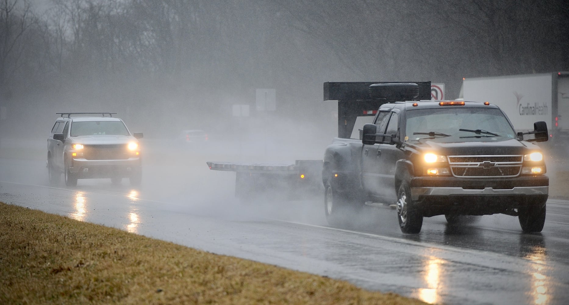 PHOTOS: Heavy rain hits the Miami Valley