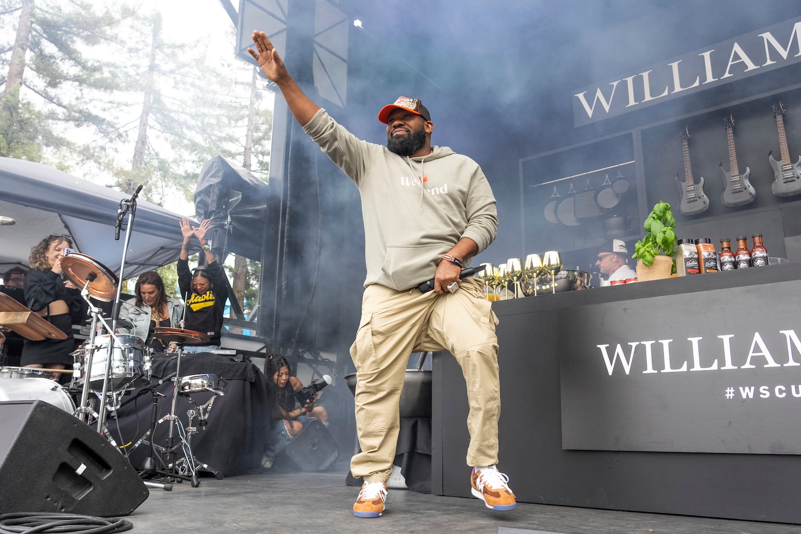 Raekwon of Wu-Tang Clan serves as executive producer of "Taking Back the Groove," which opens the Yellow Springs Film Festival Oct. 6. He will participate in a discussion following the screening. (Photo by Amy Harris/Invision/AP)