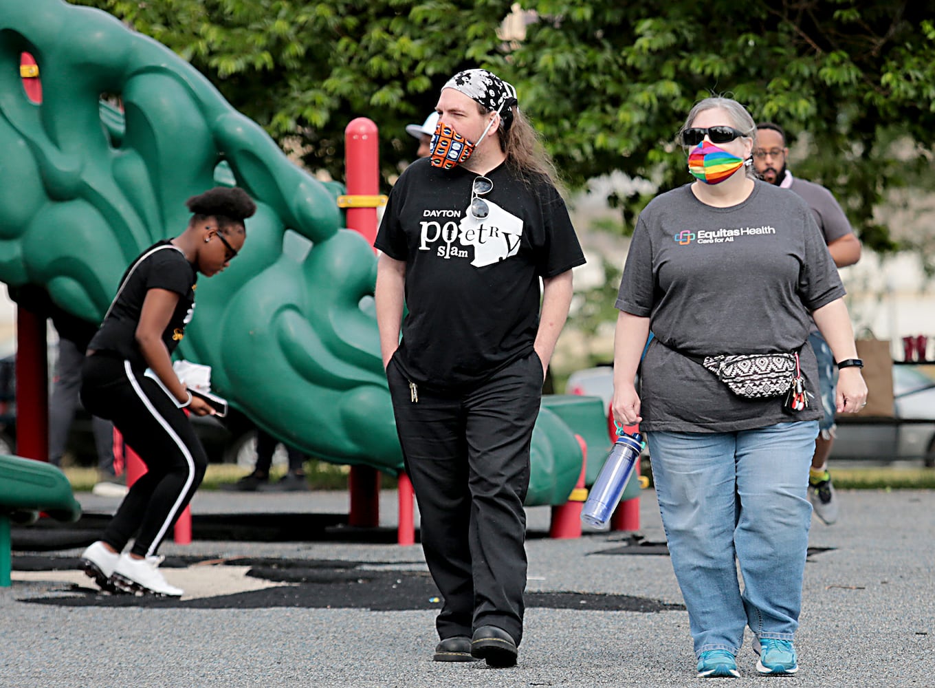 "Protestival" at McIntosh Park in Dayton