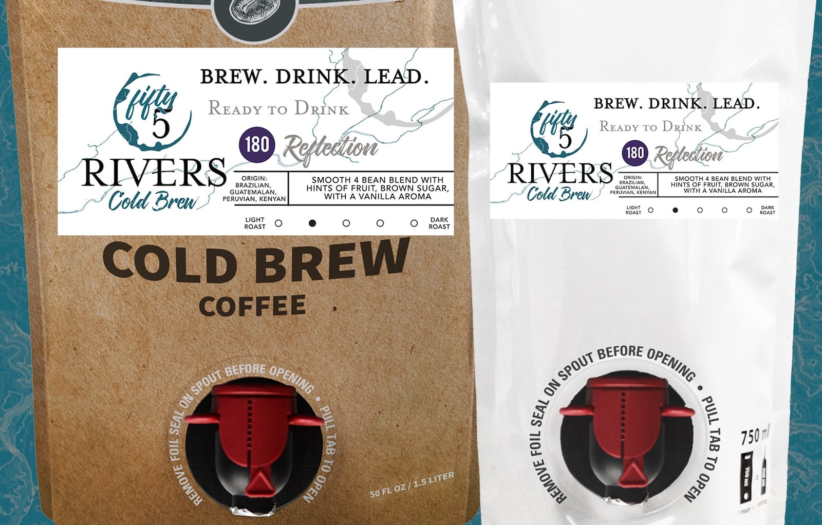 James and Lynne Mowery are founders of Fifty5 Rivers Cold Brew, a coffee and tea shop that will host its ribbon-cutting and grand opening on July 31-Aug. 1, 2020 in Fairborn.