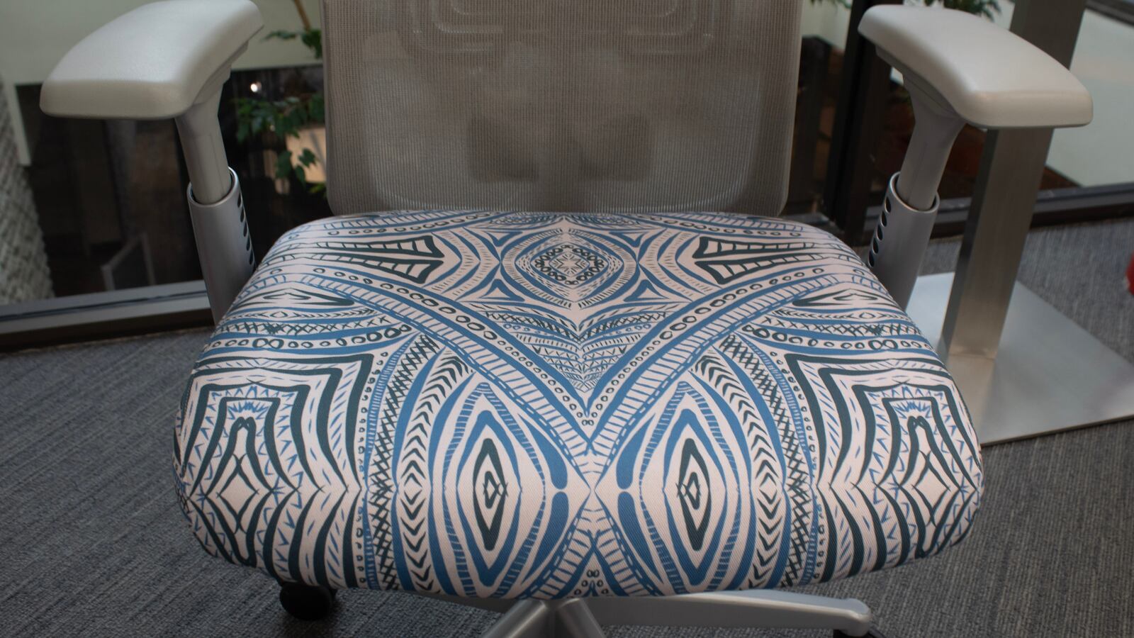 Mark Williams from Elements IV Interior and Yetunde Rodriguez Design Studio partnered to create a chair design inspired by their cultures. CONTRIBUTED