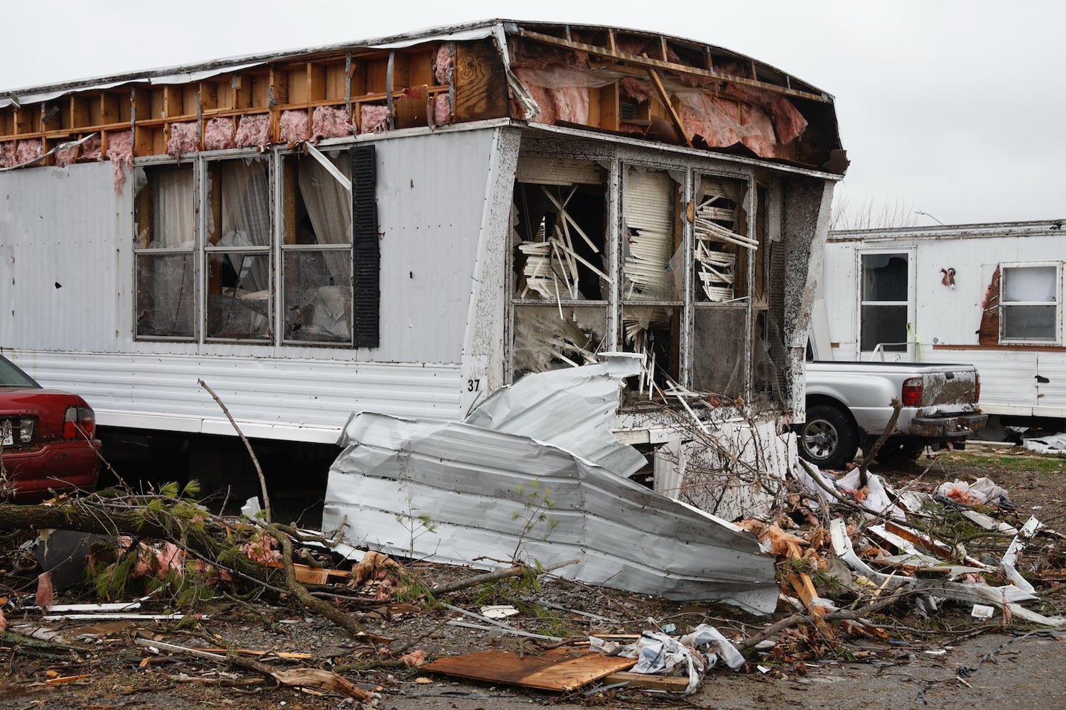 Tornado Damage in Midway