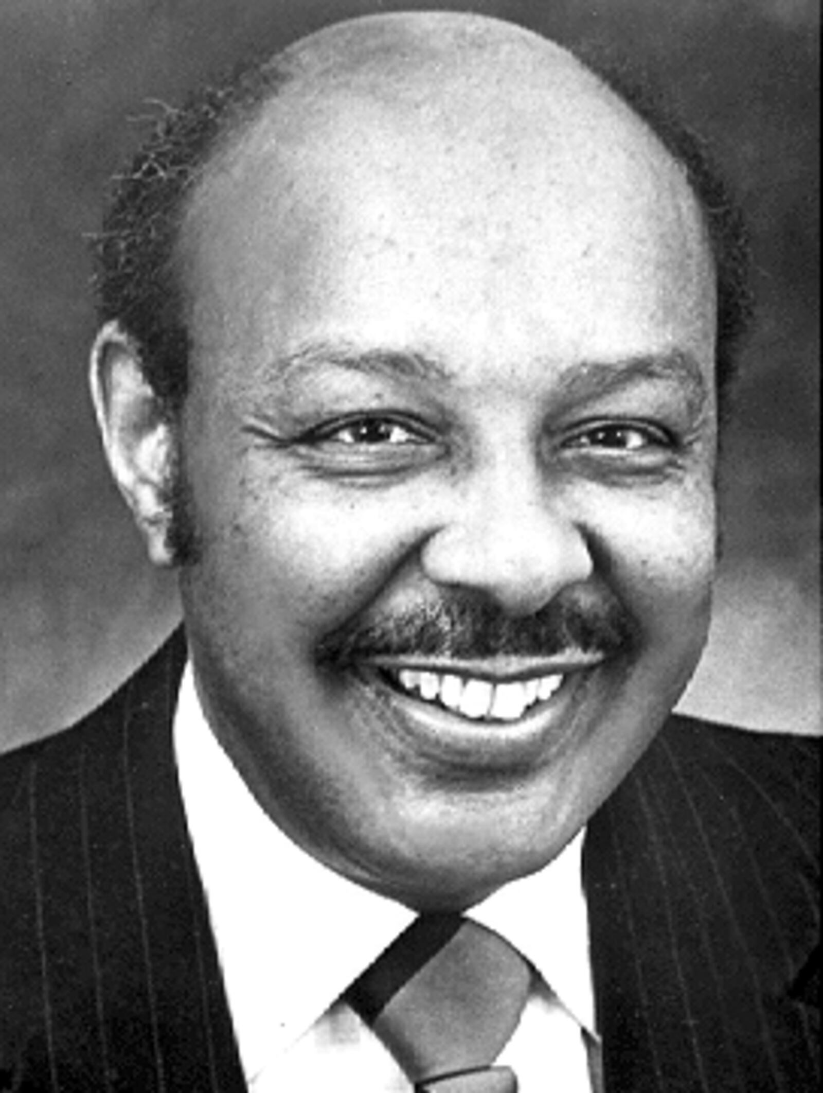 Louis Stokes, Democrat State Representative from Ohio of the 105th Congress of the United States of America from the 1997 Congressional Staff Directories Congressional Portraits CD.