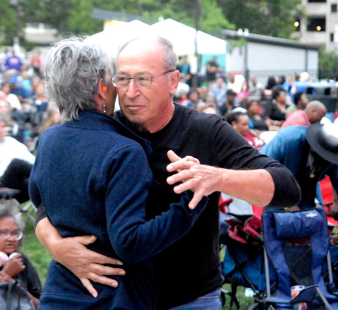 Did we spot you at the Dayton Funk All-Stars concert?