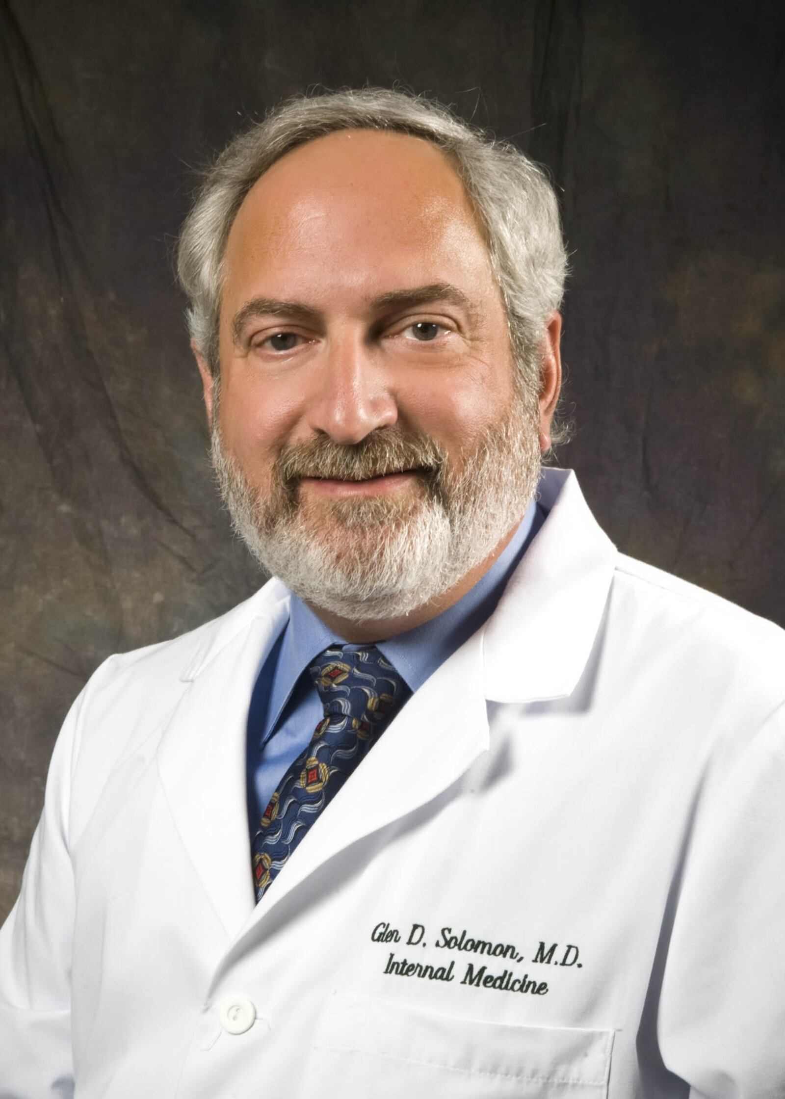 Dr. Glen Solomon, chairman of the department of internal medicine at  Wright State University