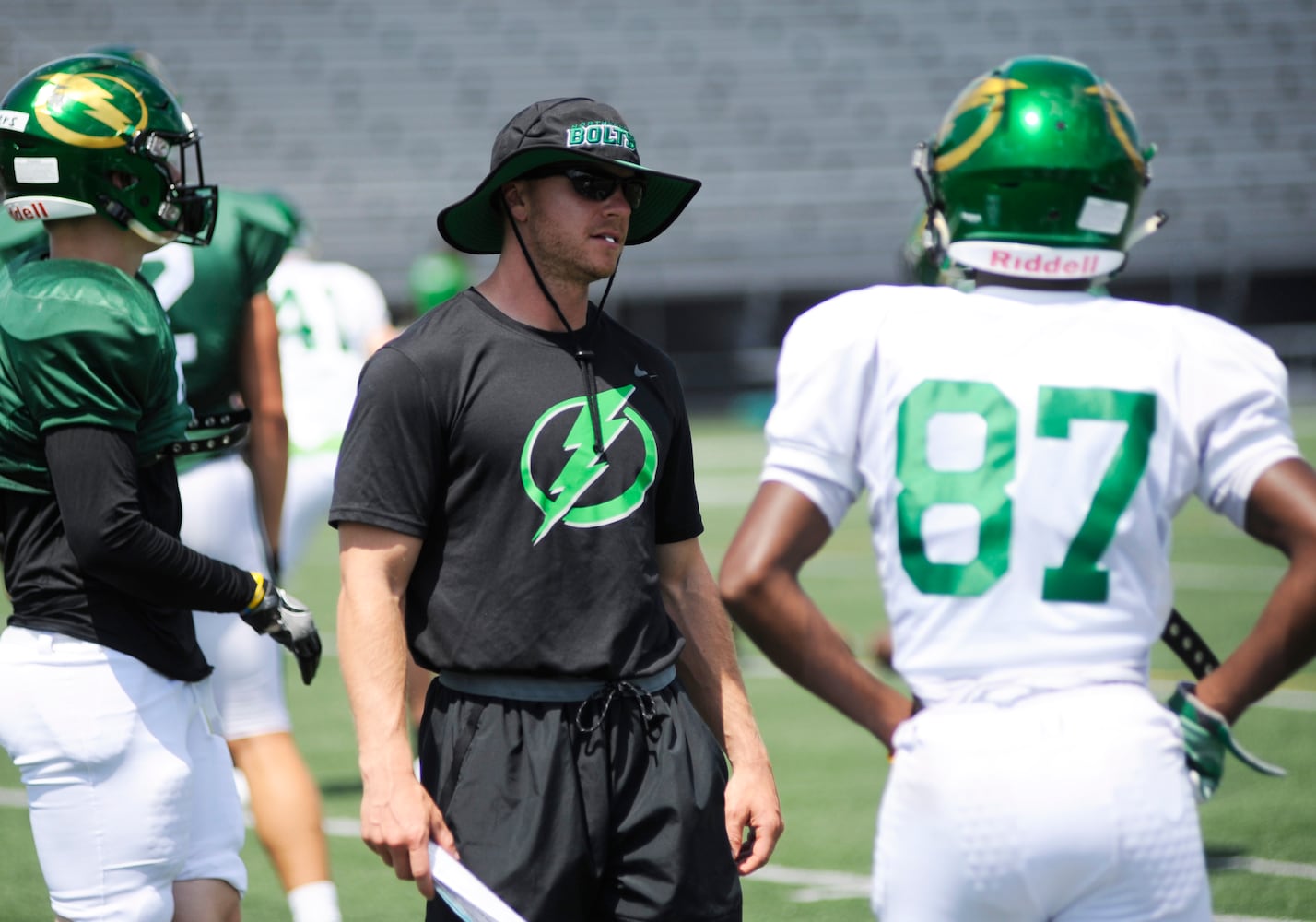 PHOTOS: Northmont Thunderbolts preseason football practice