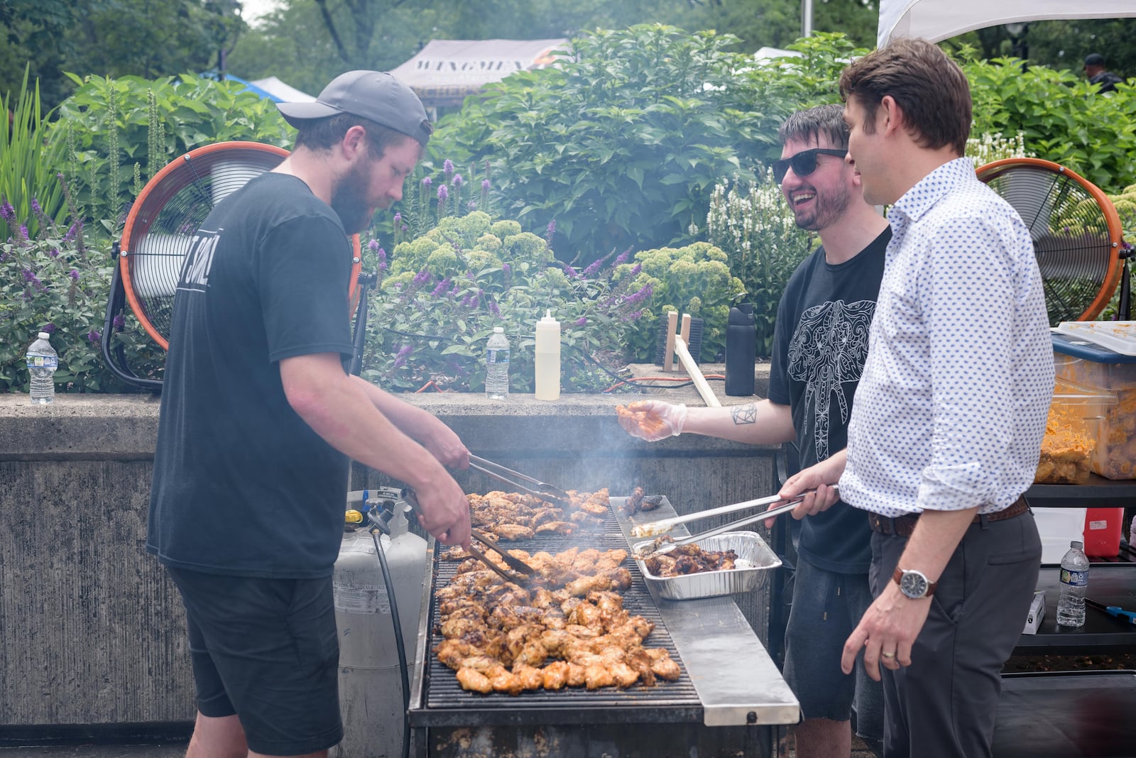 The Kickin’ Chicken Wing Fest, hosted by the Miami Valley Restaurant Association, was held at Fraze Pavilion on Saturday, July 8, 2023. Seventeen local restaurants and food trucks participated in the festival. Did we spot you there? TOM GILLIAM / CONTRIBUTING PHOTOGRAPHER