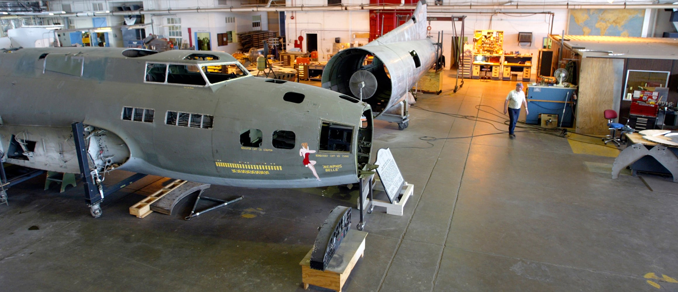 13 years and 55,000 hours of work: restored Memphis Belle