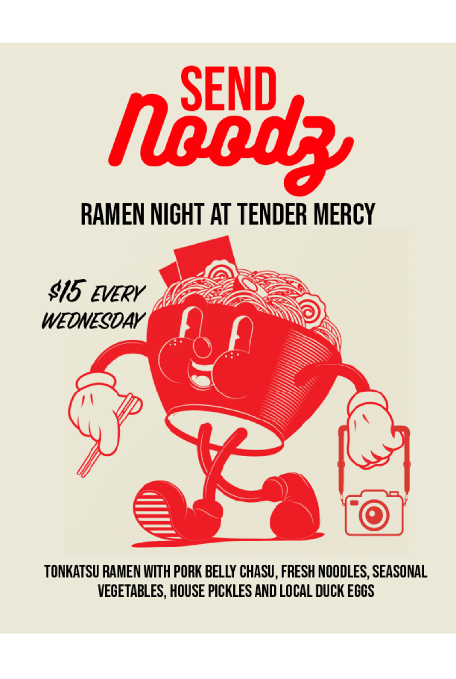 Dayton Chef Mariah Gahagan is launching “Send Noodz," a ramen night from 5 to 8 p.m. every Wednesday at Tender Mercy. PHOTO COURTESY: THE IDEA COLLECTIVE