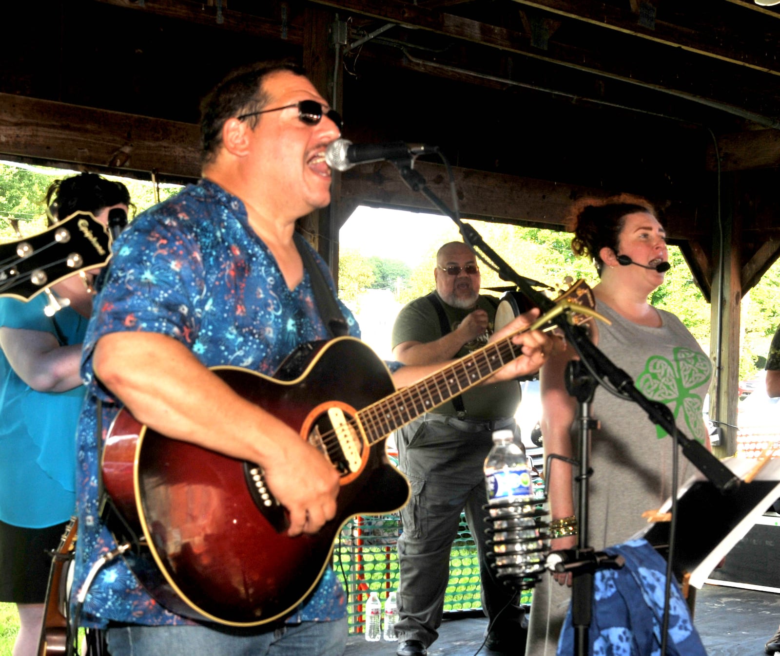 Clifton, Ohio came to life with music, arts and crafts during the annual Clifton Gorge Music & Arts Festival on Friday and Saturday, Aug. 25 and 26. Live bands and dancers  entertained visitors as they browsed through artists' and vendors' booths. The festival also featured a children's activity area. DAVID A. MOODIE/CONTRIBUTING PHOTOGRAPHER