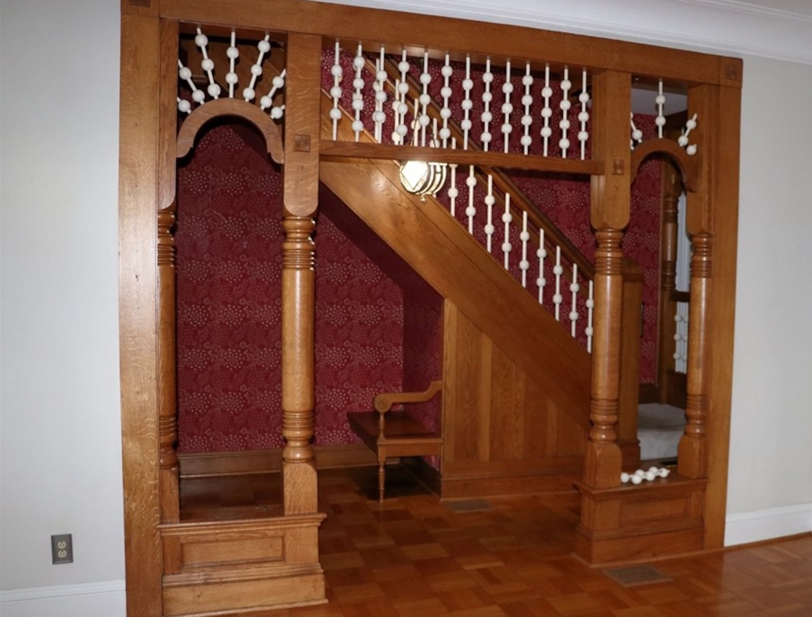 Part of the interior of the main house on South Walnut Steet. CONTRIBUTED