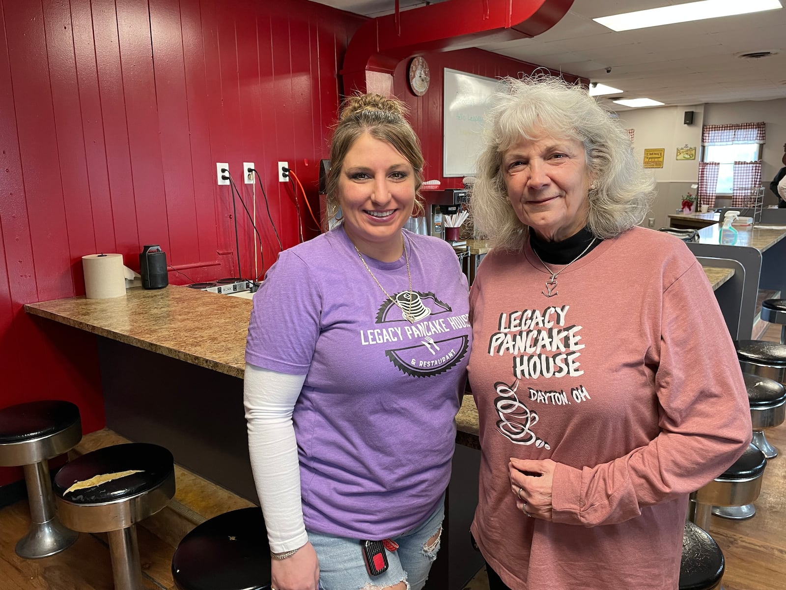 Nancy Maybury and Mary Teegarden (pictured), the mother-daughter duo that own Legacy Pancake House, are purchasing Holly’s Home Cooking, located at 489 E Dixie Drive in West Carrollton. NATALIE JONES/STAFF