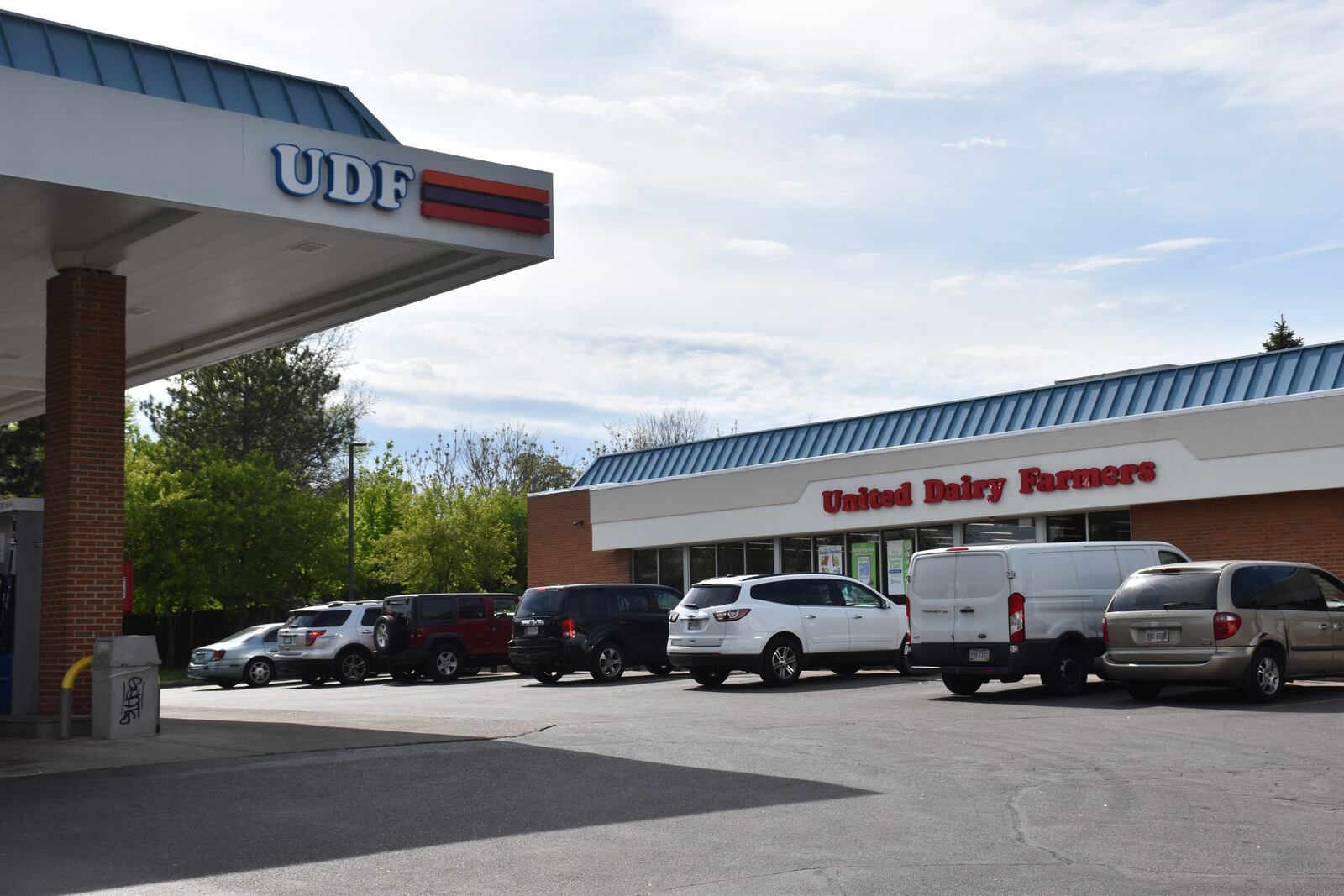 The United Dairy Farmers gas station on the 1900 block of East Siebenthaler Ave. in north Dayton. CORNELIUS FROLIK / STAFF