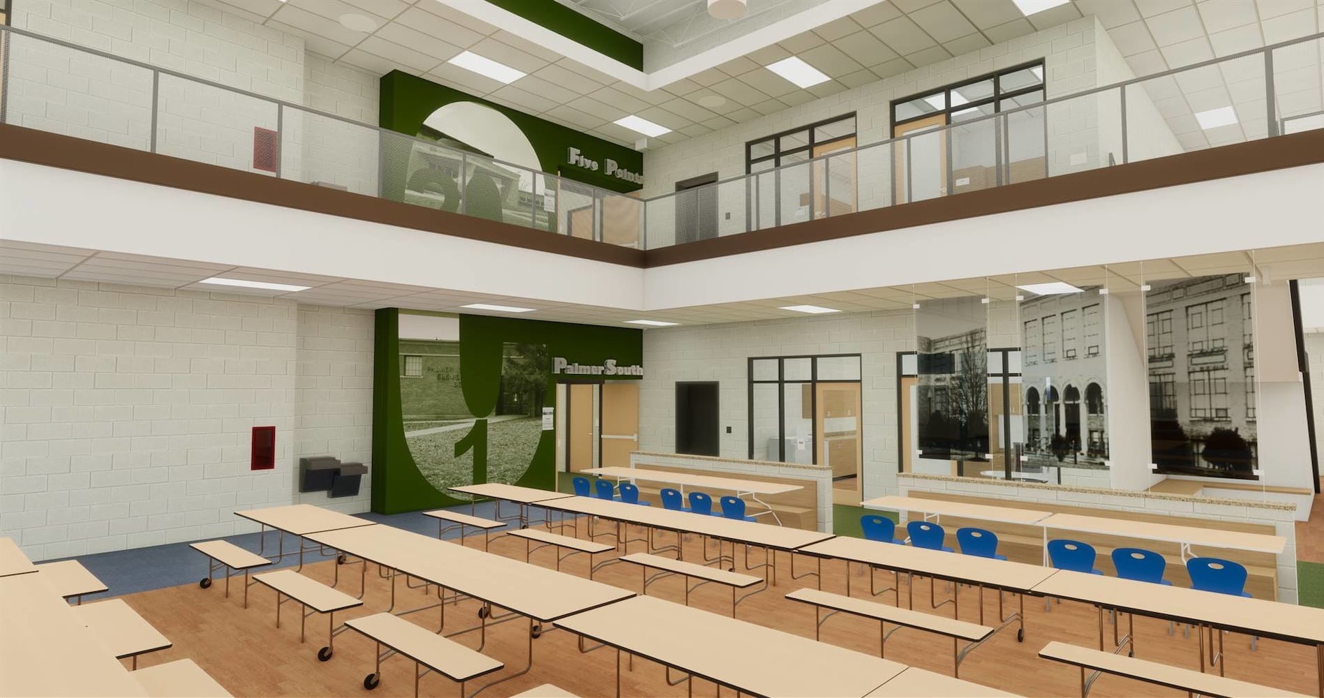 Fairborn PreK-2 School Renderings