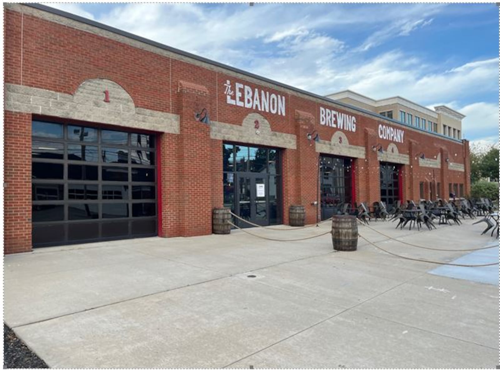 Lebanon Brewing Company, Warren County’s newest brewery and eatery, opened in the city’s former firehouse at 20 W. Silver St. ED RICHTER/STAFF