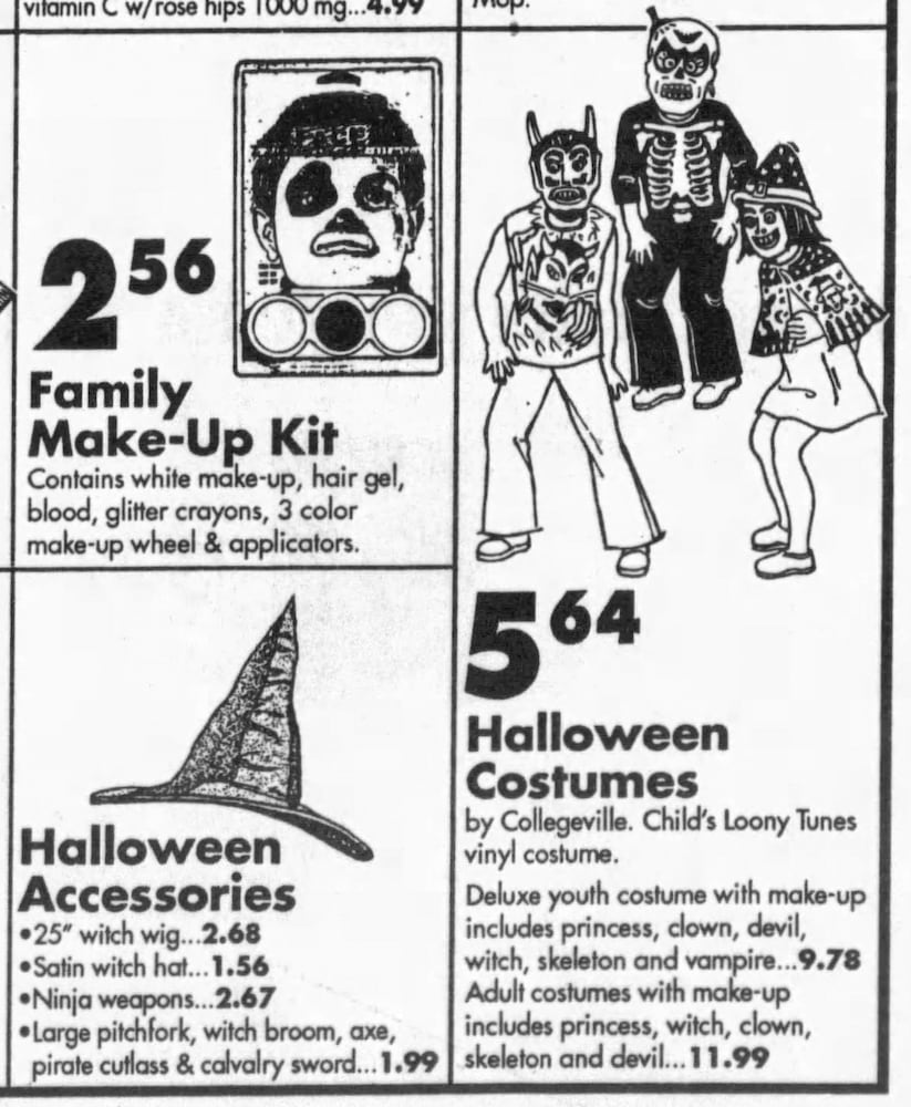 Halloween costume history