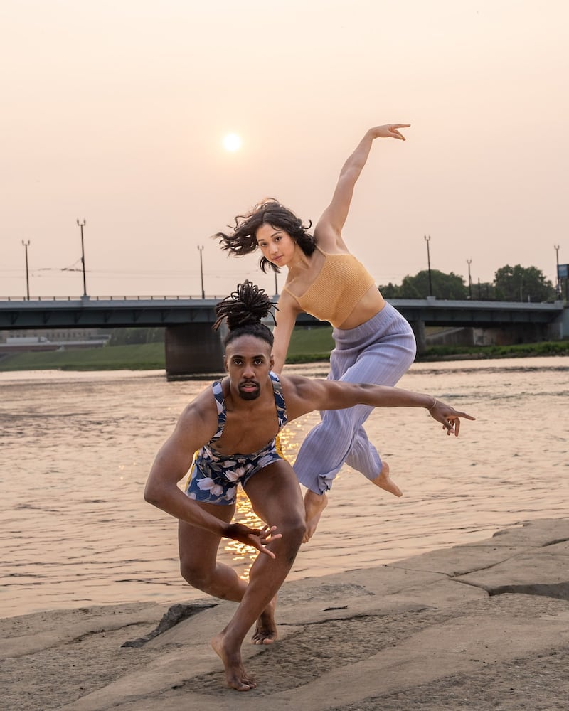 Dayton Dance Initiative members at RiverScape MetroPark