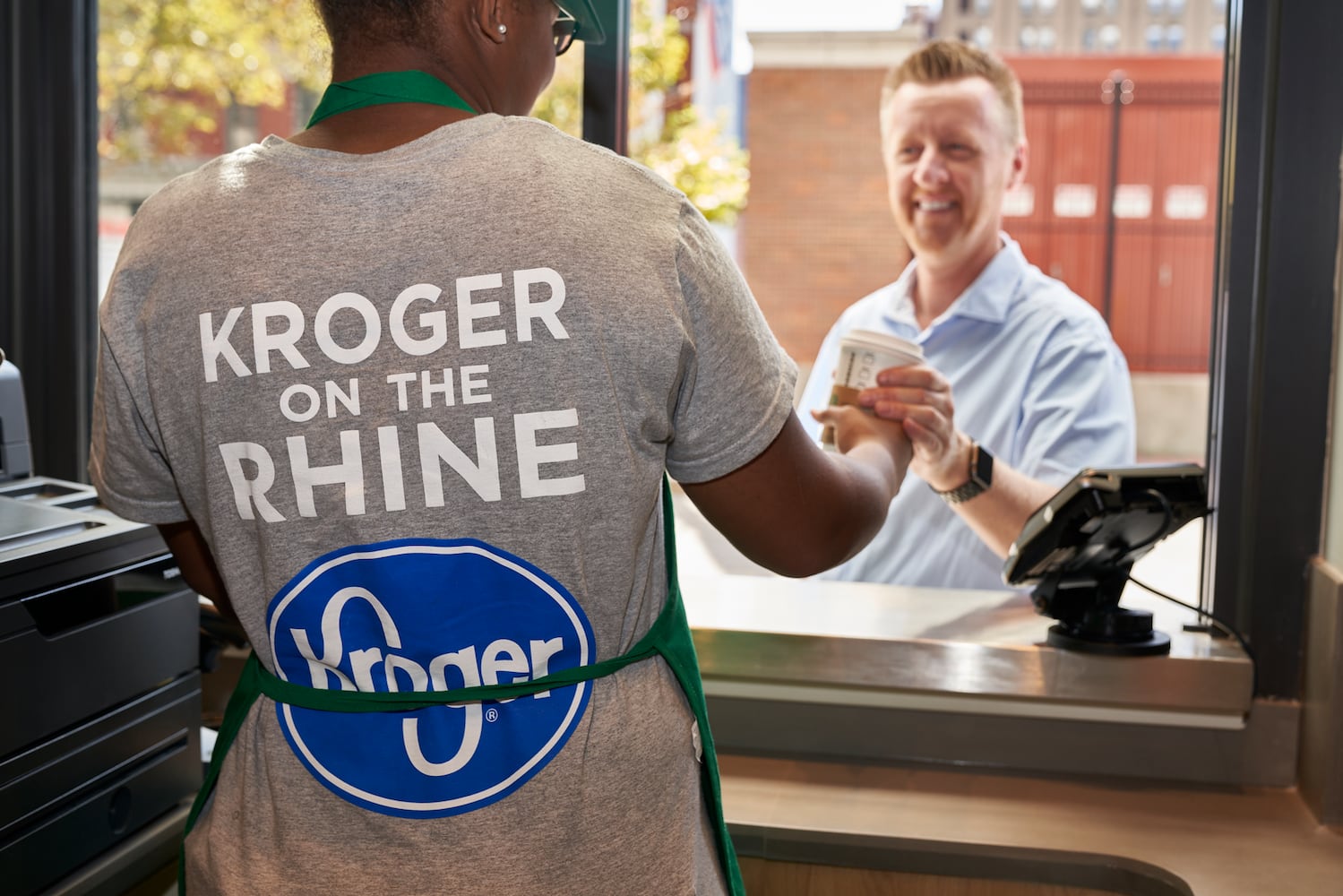 PHOTOS: Kroger launches new food hall eatery, grocery combo