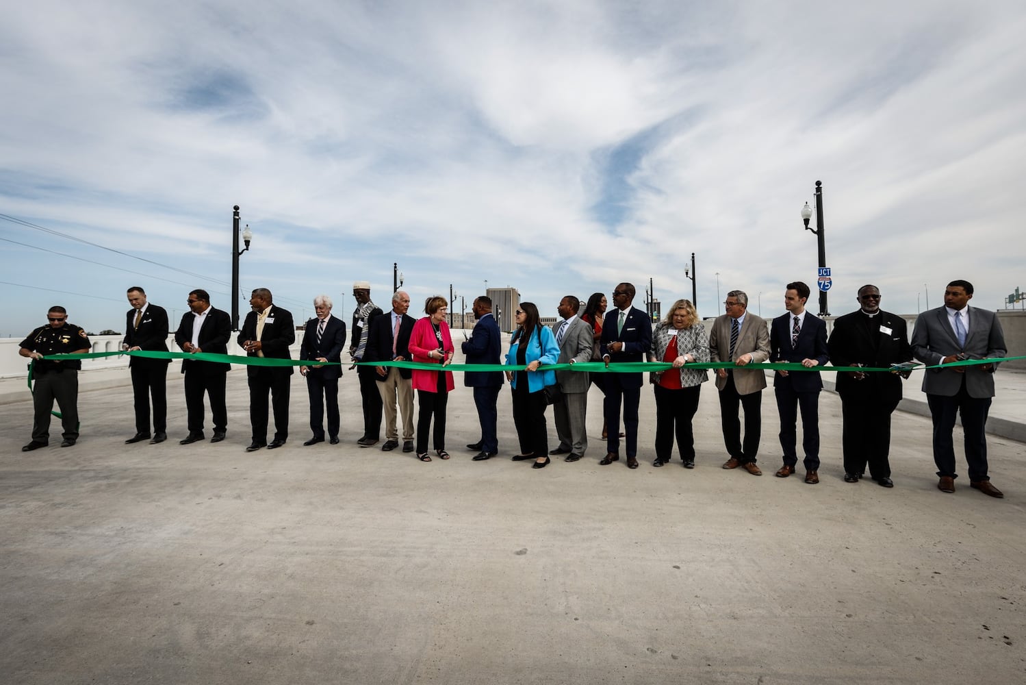 Third Street Bridge Ribbon Cutting