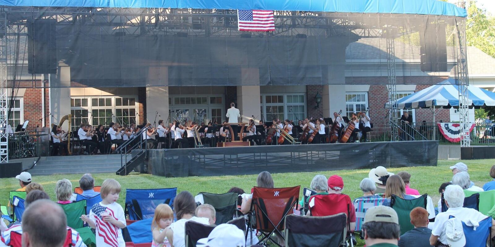 The Dayton Philharmonic Orchestra performs at Dayton History’s annual Heritage Festival at Carillon Historical Park in Dayton on Sunday, May 29. CONTRIBUTED