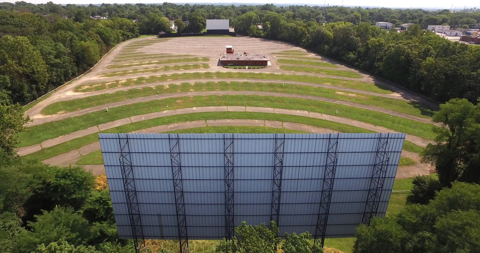 Dixie Twin Drive-In Theatre.  Dayton, Ohio.   TY GREENLEES / STAFF