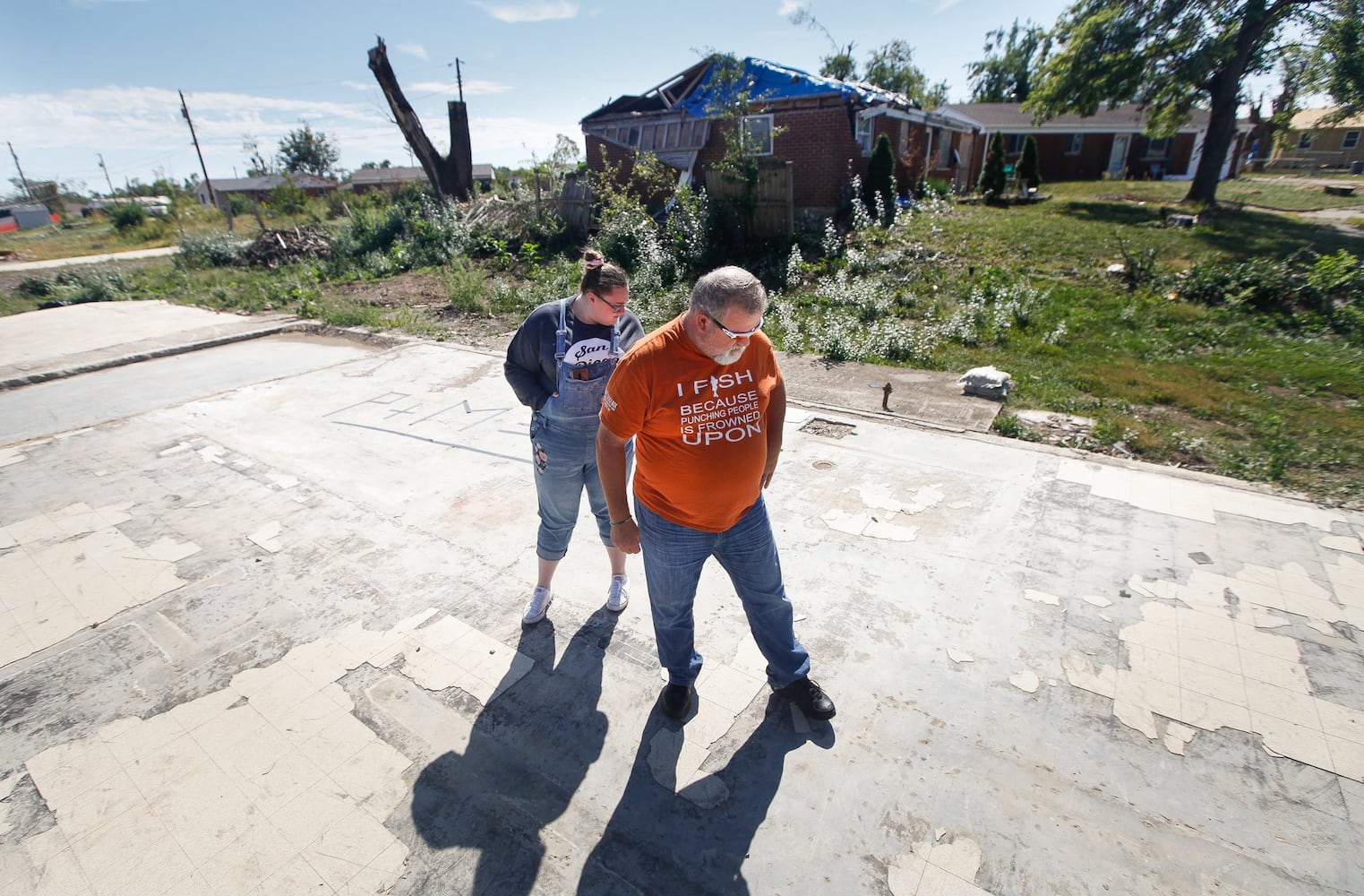 PHOTOS: Walking the path of the tornado — rubble and recovery in Brookville