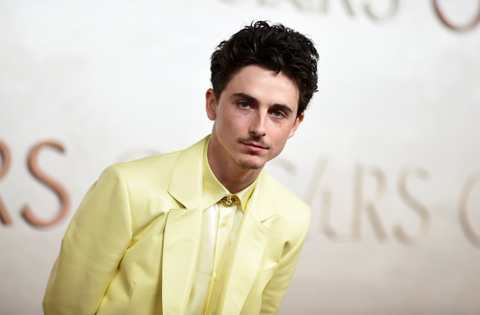 Timothee Chalamet arrives at the Oscars on Sunday, March 2, 2025, at the Dolby Theatre in Los Angeles. (Photo by Richard Shotwell/Invision/AP)