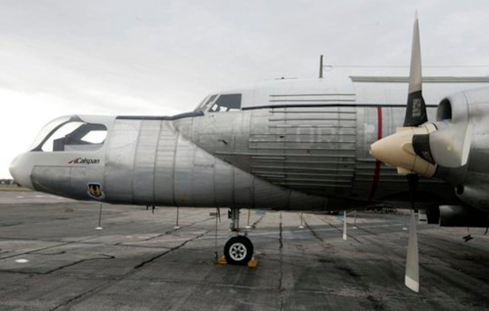 Oldest Air Force plane arrives