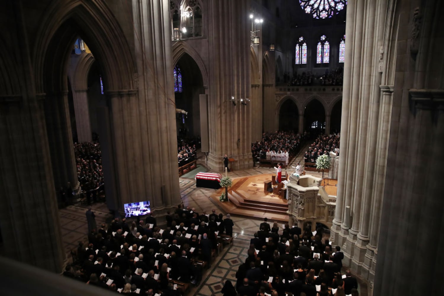 Photos: Sen. John McCain's memorial service at the National Cathedral