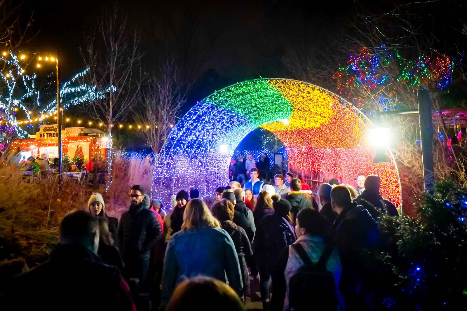 Scenes from the annual PNC Festival of Lights at the Cincinnati Zoo. CONTRIBUTED